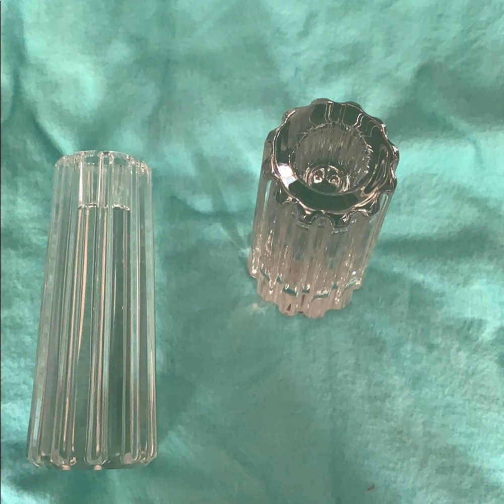 Tiffany Atlas Candlesticks 5 inches high